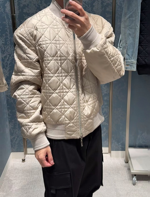 ディオール テンゲキルティング両面ジャケット