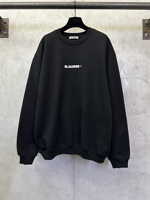 ジルサンダースーパーコピー スモールロゴプリントクルーネックスウェットシャツ
