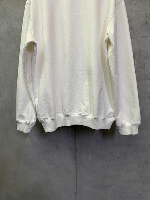 ジルサンダースーパーコピー スモールロゴプリントクルーネックスウェットシャツ