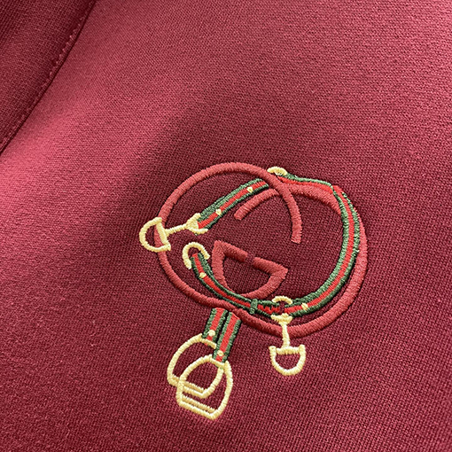 グッチコピー 刺繍ニットコットンスウェットシャツ