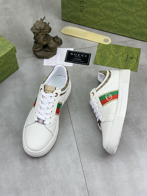 グッチ 新しいクラシックカジュアルメンズシューズ