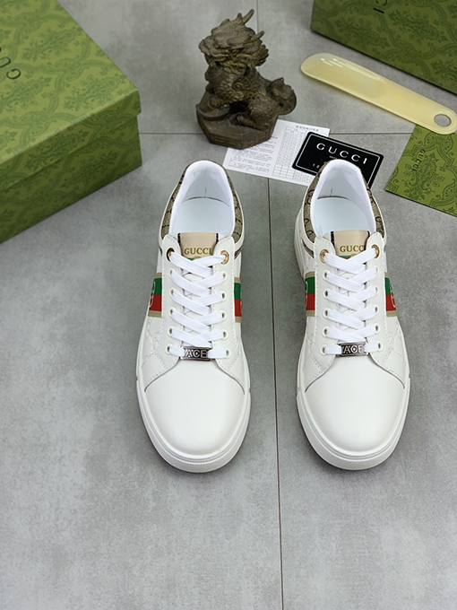 グッチ 新しいクラシックカジュアルメンズシューズ
