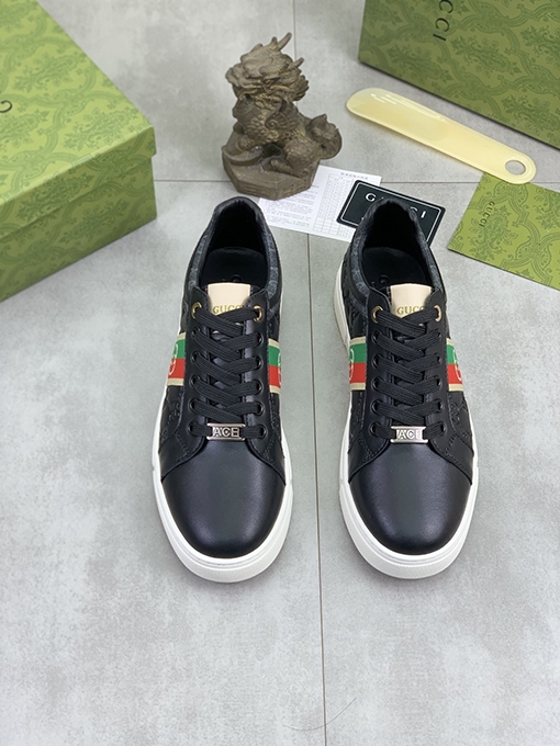 グッチ 新しいクラシックカジュアルメンズシューズ