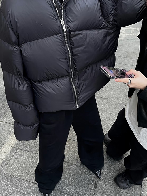 リックオウエンス クラシックなダウンジャケット