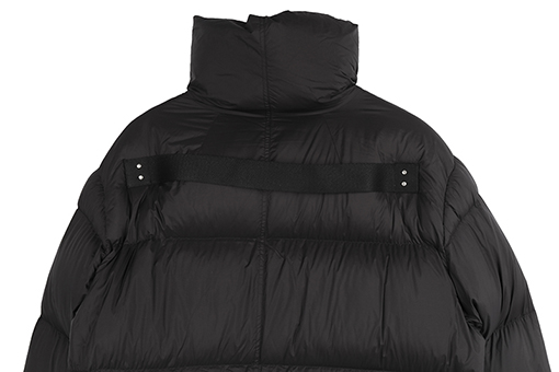 リックオウエンス 斜めジッパーダウンジャケット