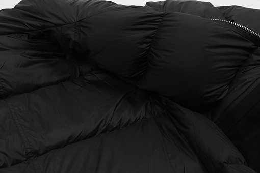 リックオウエンス 斜めジッパーダウンジャケット