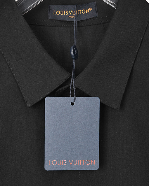 ルイヴィトン LV 刺繍ロゴ長袖シャツ