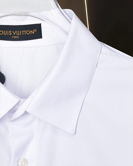ルイヴィトン LV 刺繍ロゴ長袖シャツ