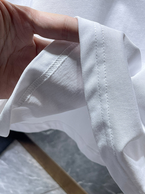 クロムハーツ クラシックなヘビーデューティーラインストーンホースシューサンスクリット文字クロス長袖シャツ