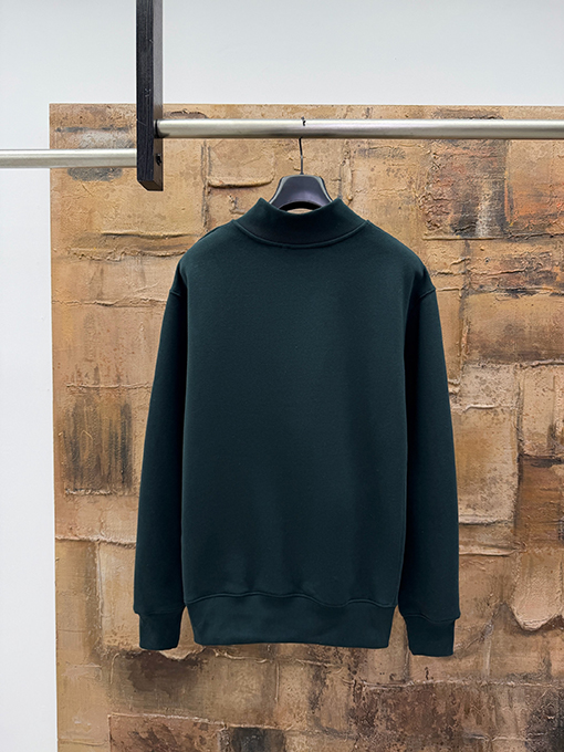 ディオール Dior 刺繍入りレターハーフジップスウェットシャツ