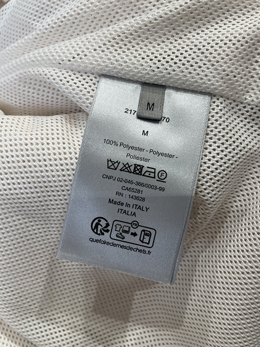 ディオール バッジアップリケ刺繍入りスタンドカラージャケット