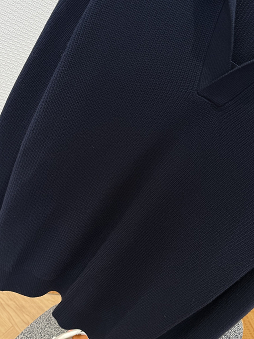 プラダコピー カジュアルなニット襟付きセーター