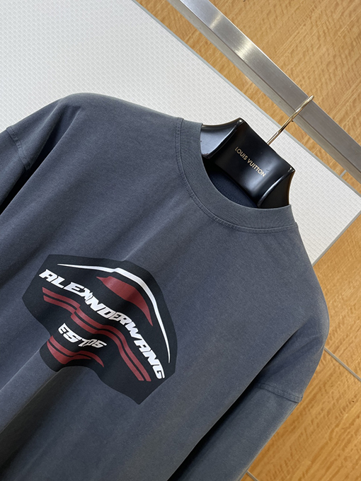 アレキサンダーワンスーパーコピー ALEXANDER WANG ロゴプリント長袖シャツ