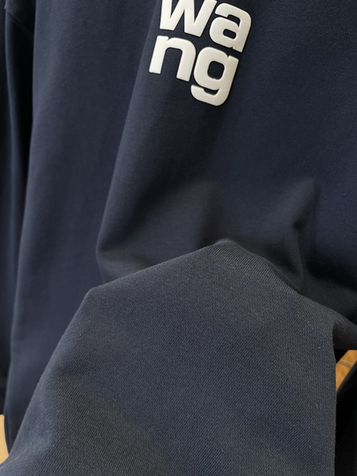 アレキサンダーワン ALEXANDER WANG レタープリントクルーネックスウェットシャツ