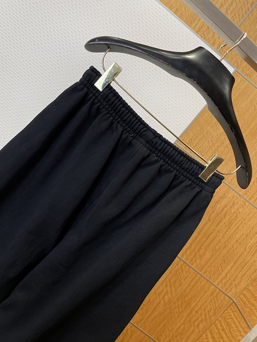 アレキサンダーワン ALEXANDER WANG ラインストーンドローストリングワイドレッグカジュアルパンツ