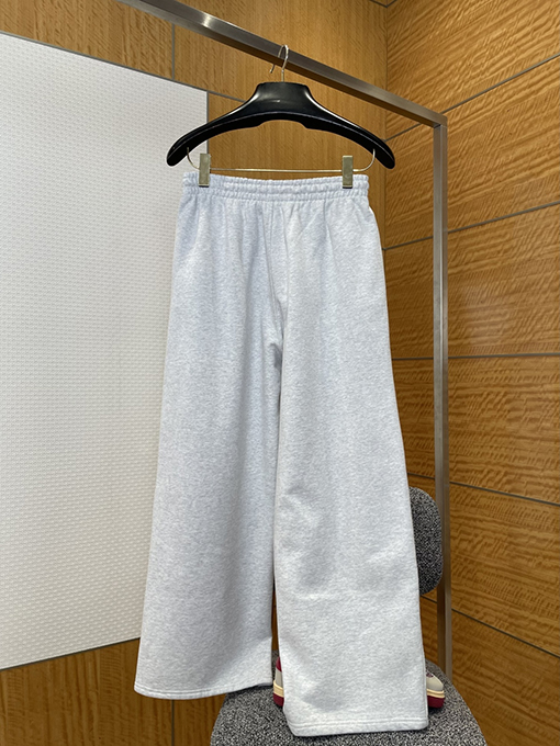 アレキサンダーワン ALEXANDER WANG ラインストーンドローストリングワイドレッグカジュアルパンツ