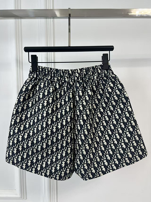 ディオールスーパーコピー CHRISTIAN DIOR Oblique クラシックな花柄ショートパンツ