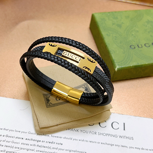 グッチ Anger Forest 新モデルシリーズ ダブルG レトロ シルバーブレスレット