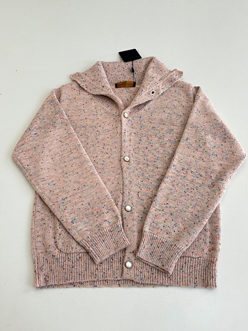 ルイヴィトンコピー ツイードとウールのニットカーディガン