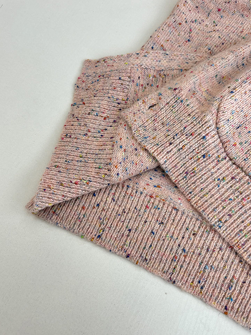 ルイヴィトンコピー ツイードとウールのニットカーディガン