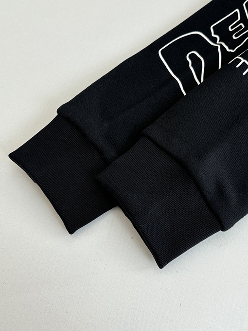 クロムハーツ キャラクターサンスクリットプリントジッパーフード付きスウェットシャツ