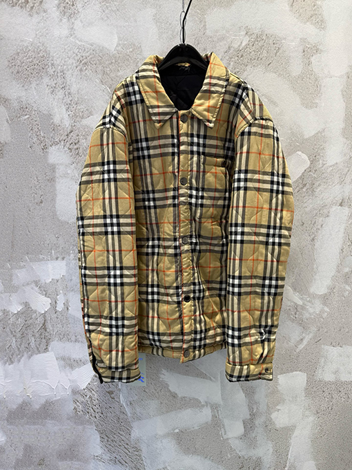 バーバリー ダイヤモンド柄ポケットリバーシブルジャケット