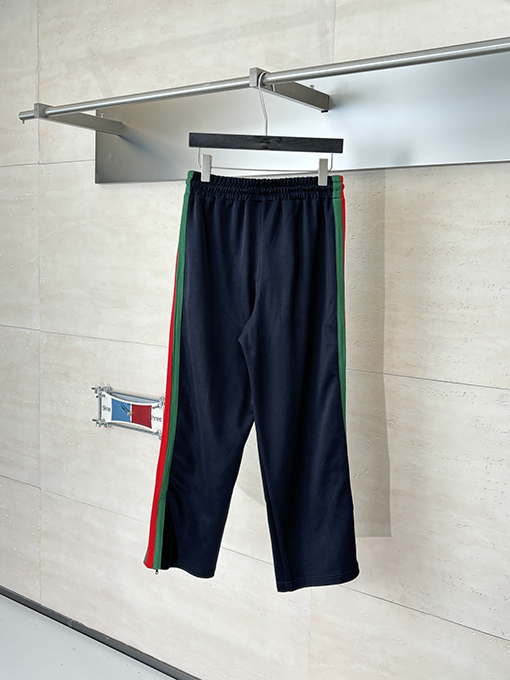 グッチ サイドステッチプレーンニットドローストリングカジュアルパンツ