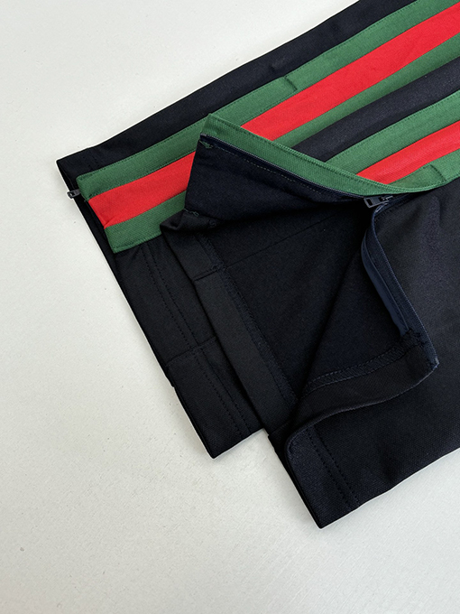 グッチ サイドステッチプレーンニットドローストリングカジュアルパンツ