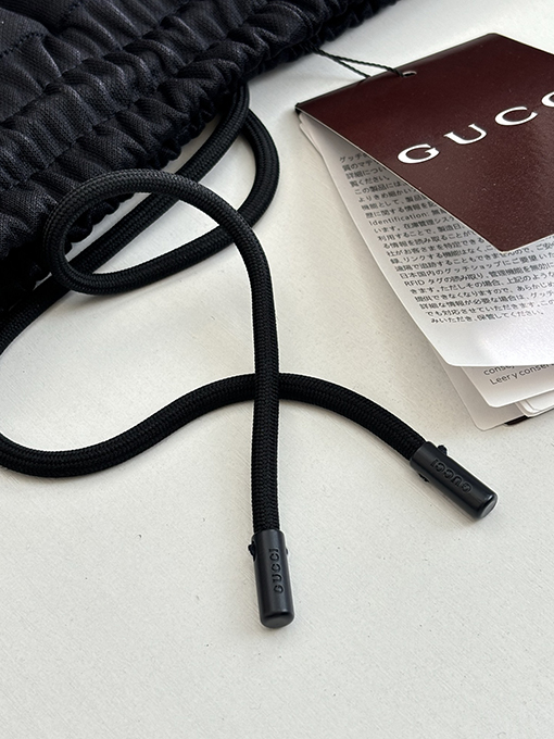 グッチ サイドステッチプレーンニットドローストリングカジュアルパンツ