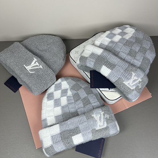 ルイヴィトンスーパーコピー LV 両面ウールニットビーニー