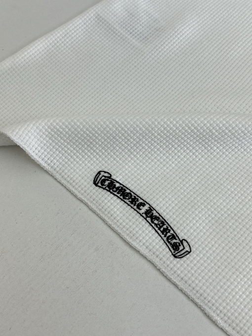 クロムハーツ Ch レディースフィギュアサンスクリットプリントワッフル長袖シャツ