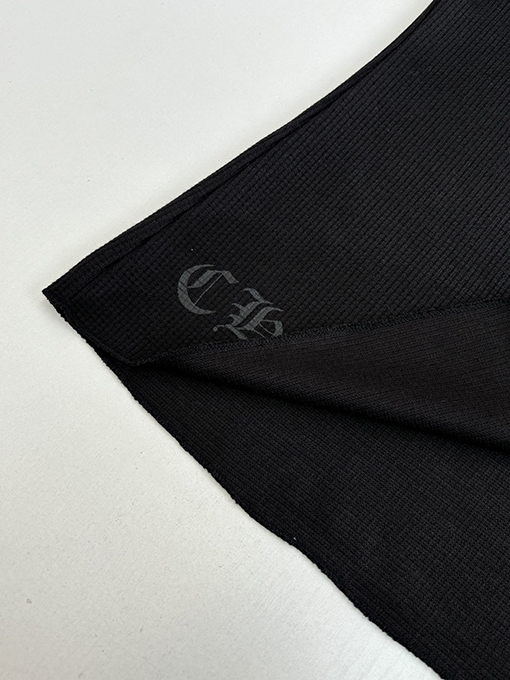 クロムハーツ Ch レディースフィギュアサンスクリットプリントワッフル長袖シャツ