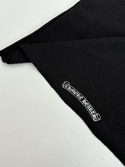 クロムハーツ Ch レディースフィギュアサンスクリットプリントワッフル長袖シャツ