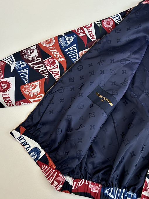 ルイヴィトン カプセルシリーズ オールオーバープリント ジップアップジャケット