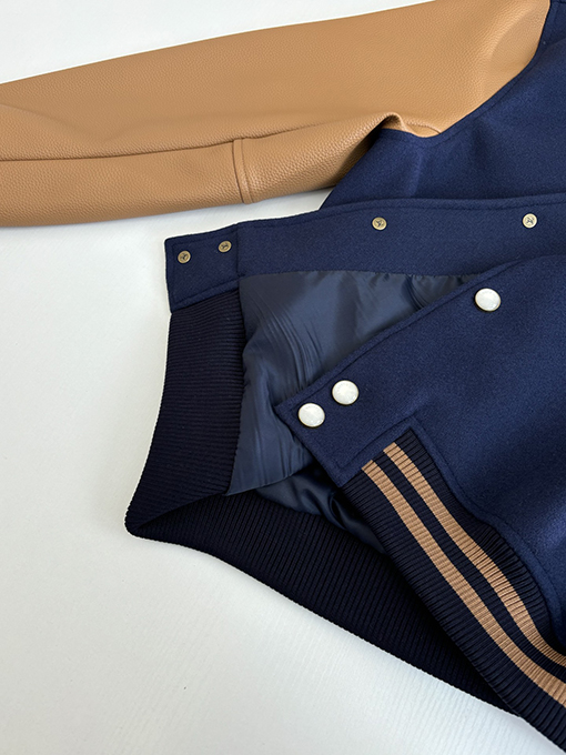 ルイヴィトンスーパーコピー 手作りのビーズラインストーンパッチワークベースボールジャケット