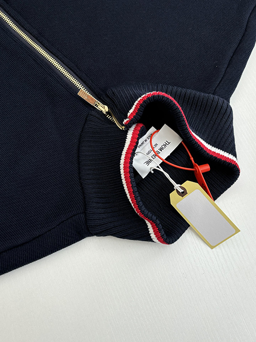 ルイヴィトン コーヒー色の刺繍入り文字入りラムウールジャケット