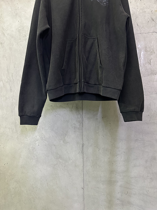 バレンシアガ BALENCIAGA コーラのぼかしプリントウォッシュジップアップジャケット