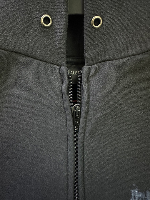 バレンシアガ BALENCIAGA コーラのぼかしプリントウォッシュジップアップジャケット