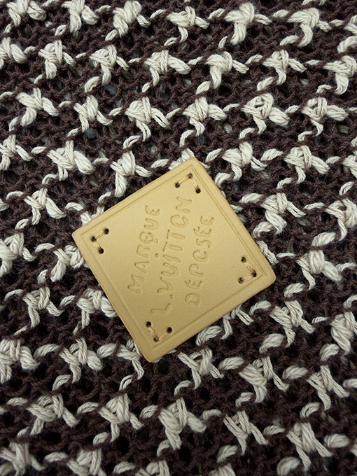 ルイヴィトンスーパーコピー 透かし編みメッシュニット半袖ポロシャツ