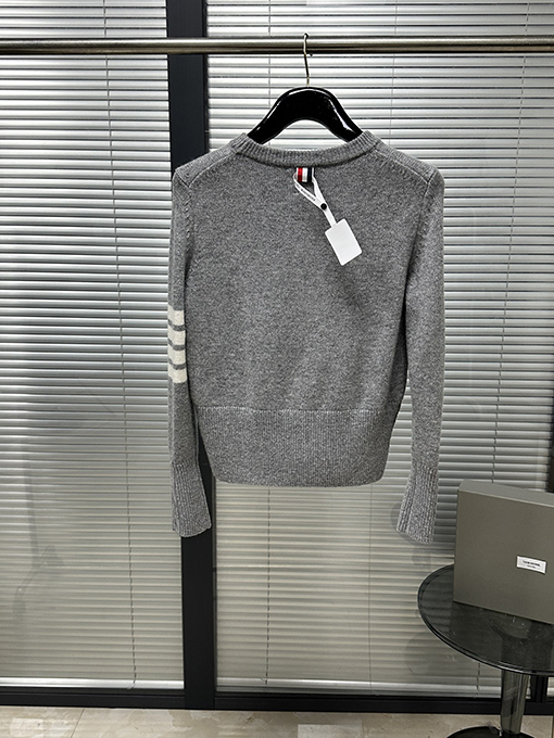 トムブラウン レディースボウタイプルオーバーウールセーター