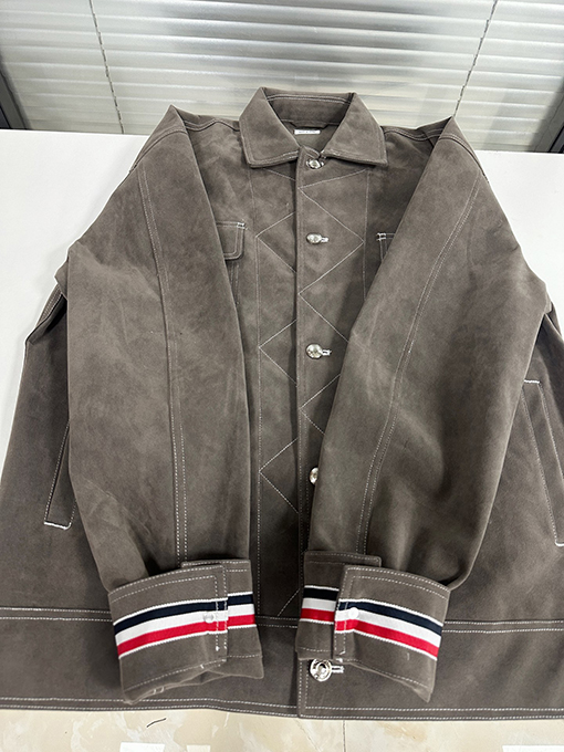 トムブラウンコピー ワークウェアスエードジャケット