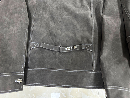 トムブラウンコピー ワークウェアスエードジャケット