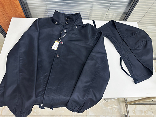 トムブラウン リボンボタンフードジャケット