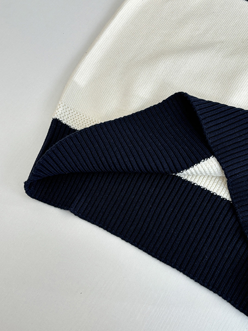 ディオール Dior レターロゴ刺繍ウールクルーネックニットセーター