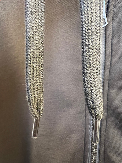 バーバリー BURBERRY クラシックな刺繍ロゴ入り、ジップアップデザインのフード付きスウェットシャツ