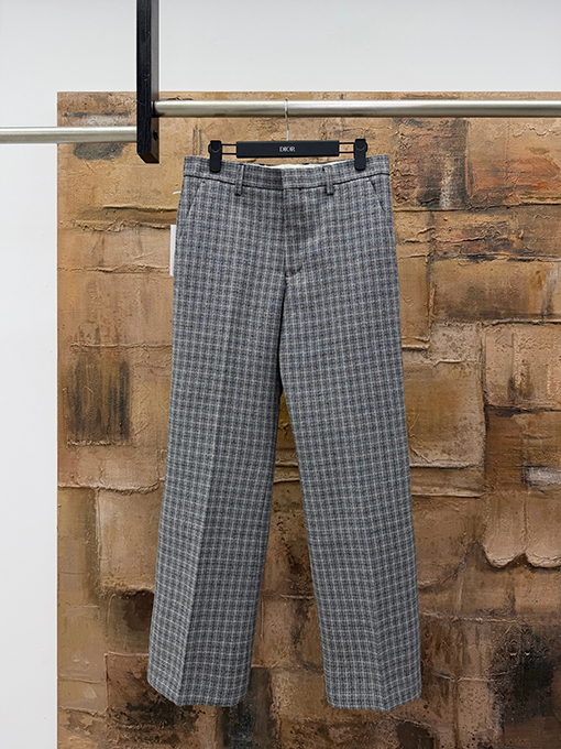 アクネストゥディオズ ウールチェック柄パンツ