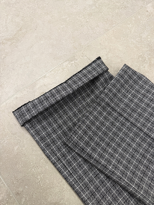 アクネストゥディオズ ウールチェック柄パンツ