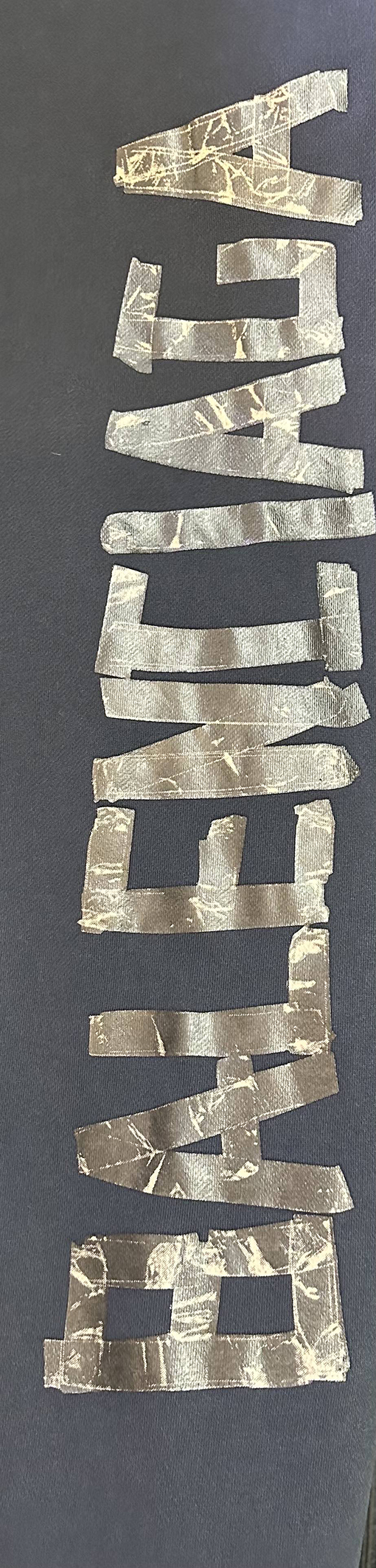 バレンシアガコピー BALENCIAGA テーププリントカジュアルパンツ