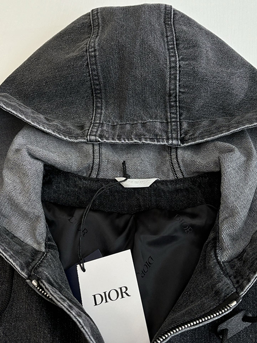ディオール ブレード刺繍コットンツイル編みジャケット