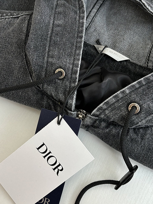 ディオール ブレード刺繍コットンツイル編みジャケット